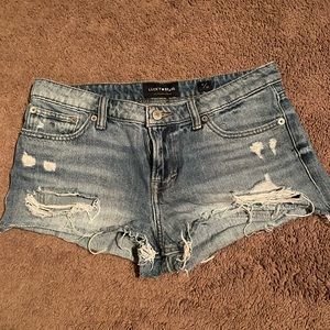 Lucky Brand distressed shorts